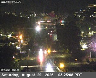 TVE85 -- US-101 : JNO LINCOLN AV live camera view