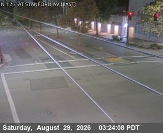 T263E -- SR-123 : AT STANFORD AV Looking East live camera view