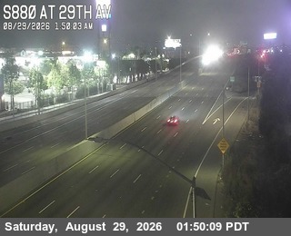 TVB24 -- I-880 : AT 29TH AV live camera view
