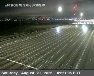 TVD15 -- I-80 : SFOBB METERING UPSTREAM live camera view