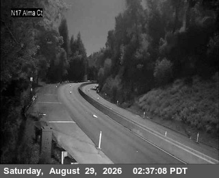 TVB35 -- SR-17 : AT ALMA COURT live camera view
