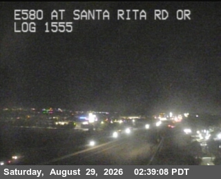 TVA57 -- I-580 : AT SANTA RITA RD OR live camera view