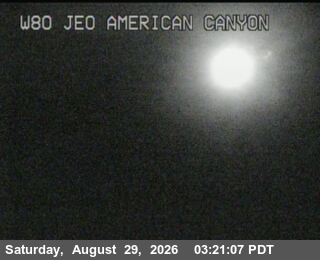 TV941 -- I-80 : AT EOF AMERICAN CANYON Rd live camera view