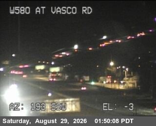 TVH40 -- I-580 : AT VASCO RD live camera view