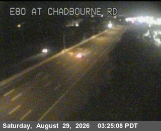 TV984 -- I-80 : AT AT CHADBOURNE RD live camera view