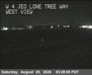 TV225 -- SR-4 : AT EOF LONE TREE WAY live camera view