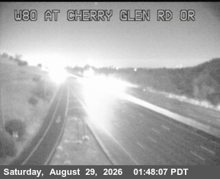 TV993 -- I-80 : AT CHERRY GLEN RD OR live camera view