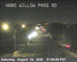 TV820 -- I-680 : AT WILLOW PASS RD on-s-diag live camera view