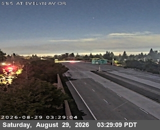 TVC91 -- SR-85 : AT EVELYN AV OR live camera view
