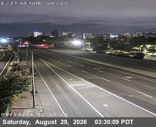 TVC33 -- SR-237 : AT FAIR OAKS AVE live camera view