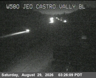 TVA47 -- I-580 : AT JEO CASTRO VALLEY BL live camera view