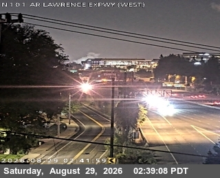 TVC52 -- US-101 : AT LAWRENCE EXPRESSWAY live camera view