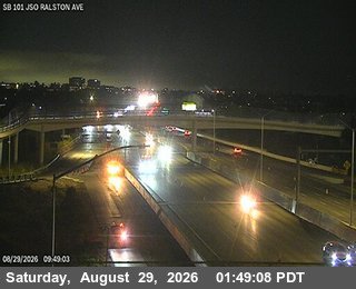 TV426 -- US-101 : AT JSO RALSTON AV live camera view