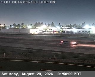 TVC49 -- US-101 : AT DE LA CRUZ BL live camera view