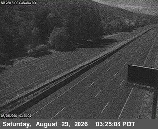 TV446 -- I-280 : AT SOF CANADA RD live camera view