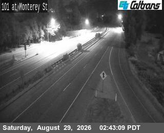 US-101 : Monterey Street live camera view