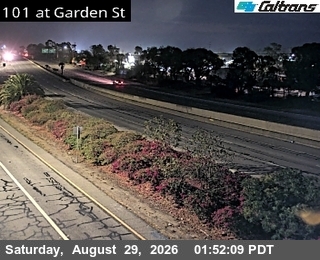 US-101 : Garden Street live camera view