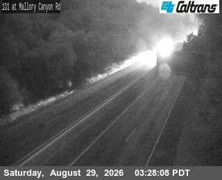US-101 : Mallory Canyon Rd live camera view