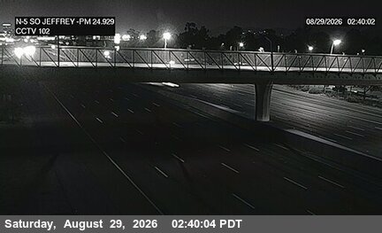 I-5 : (102) Jeffrey Road live camera view