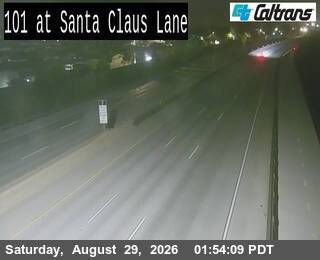 US-101 : Santa Claus Lane live camera view