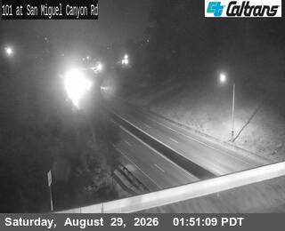 US-101 : San Miguel Canyon Rd live camera view