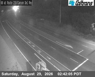 SR-68 : Canyon Del Rey Boulevard live camera view
