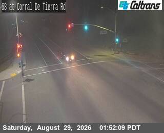 SR-68 : Corral de Tierra Road live camera view