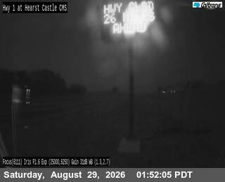 SR-1 : Hearst Castle live camera view