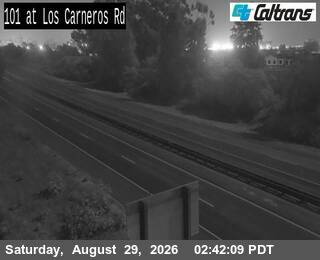 US-101 : Los Carneros Road live camera view