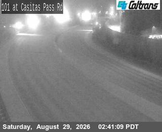 US-101 : South of Casitas Pass Road live camera view