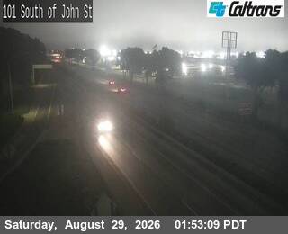 US-101 : South of John Street live camera view