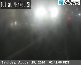 US-101 : Market Street live camera view