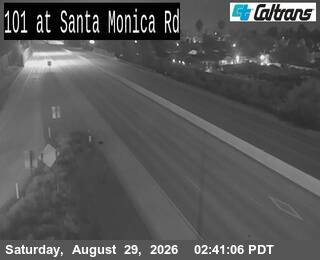 US-101 : Santa Monica Road live camera view