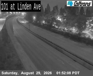 US-101 : Linden Avenue live camera view