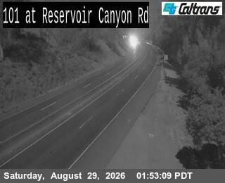 US-101 : Reservoir Canyon Road live camera view