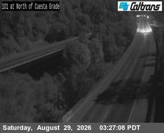 US-101 : North of Cuesta Grade live camera view