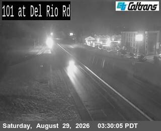 US-101 : Del Rio Road live camera view