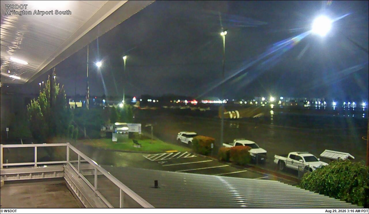 Arlington Municipal Airport Northwest live camera view
