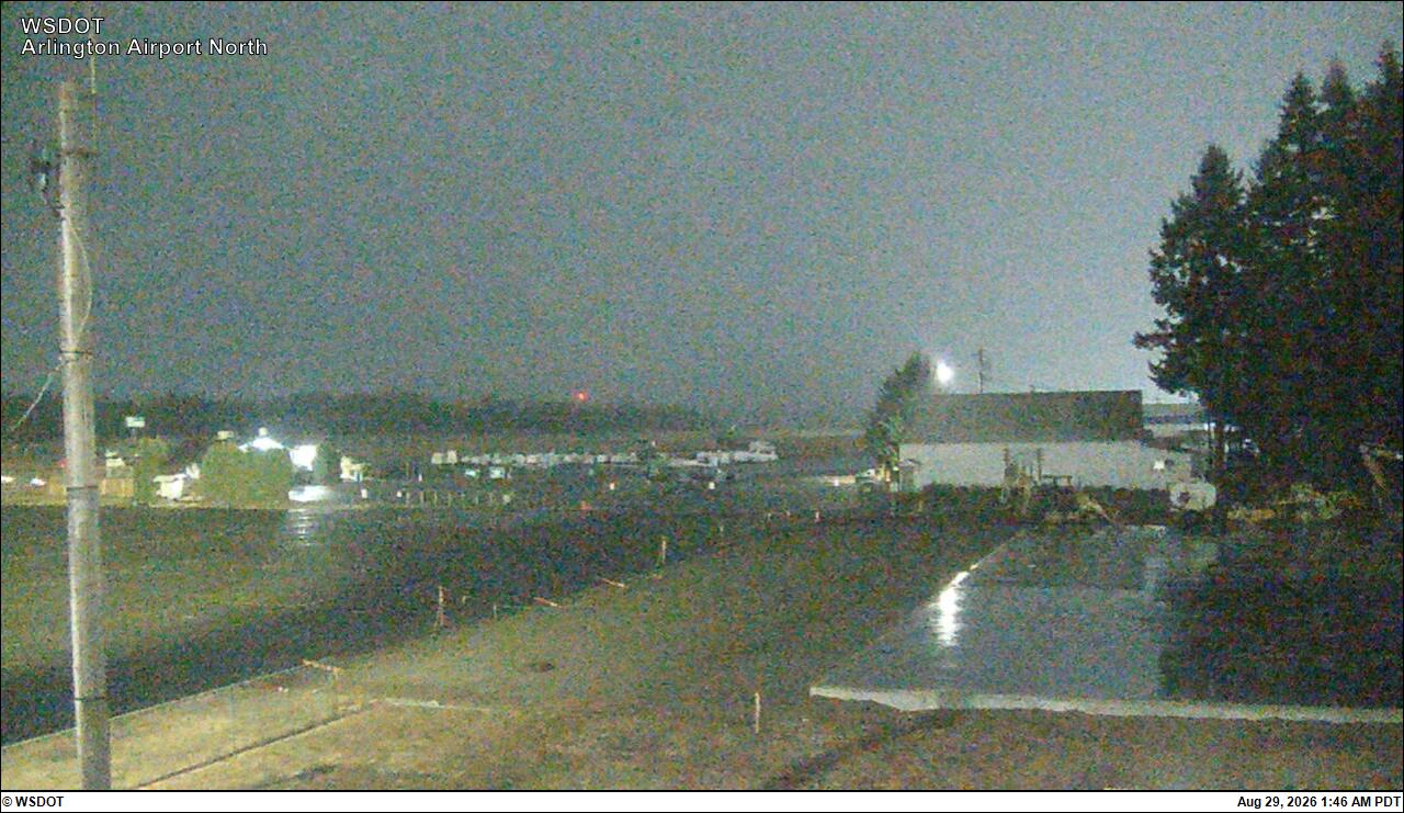 Arlington Municipal Airport North live camera view