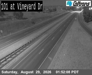 US-101 : Vineyard Drive live camera view
