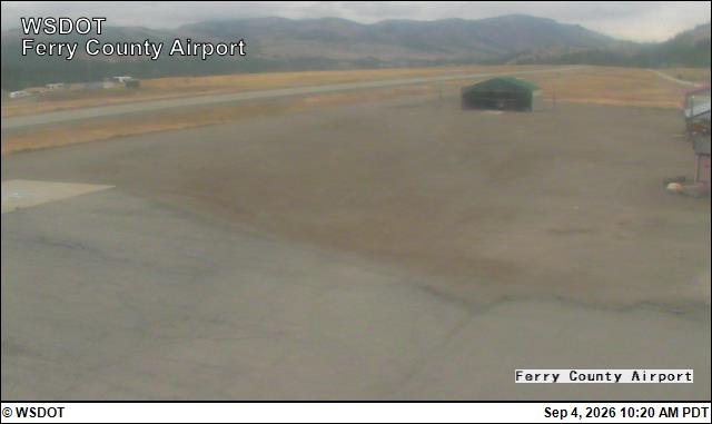 Ferry County Airport live camera view