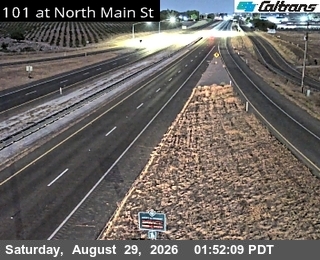 US-101 : North Main St - Theater Dr live camera view