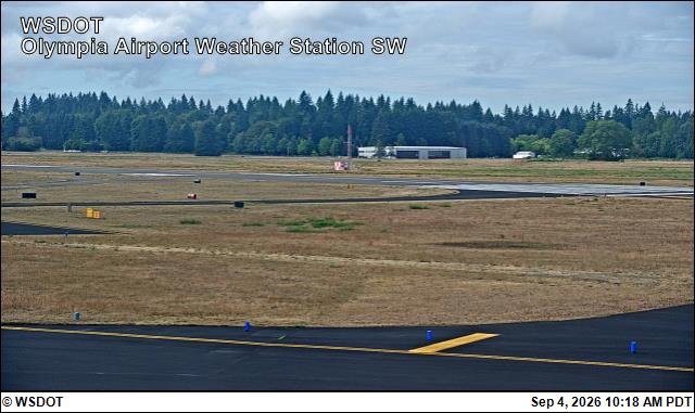 Olympia Regional Airport Weather Station live camera view