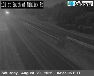 US-101 : South of Niblick Road live camera view