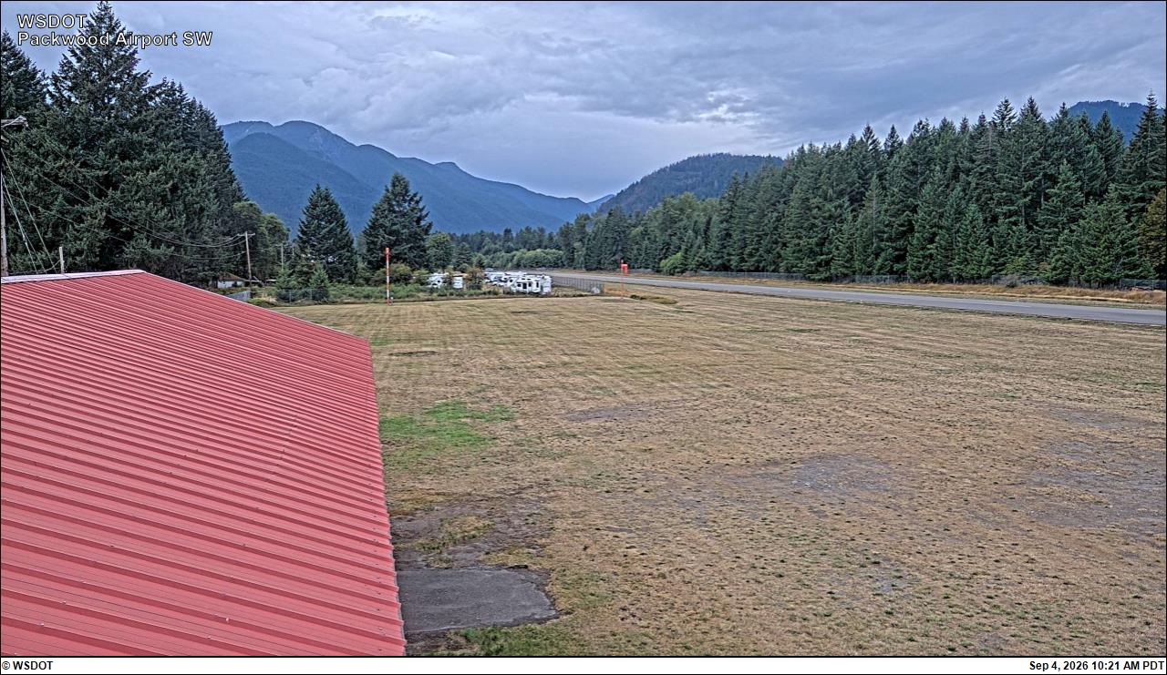 Packwood Airport Southwest live camera view
