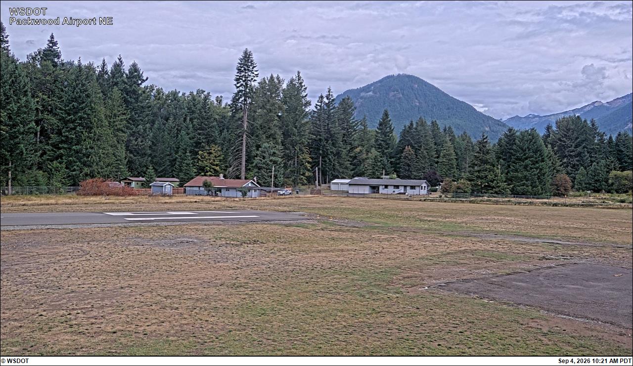 Packwood Airport Northeast live camera view