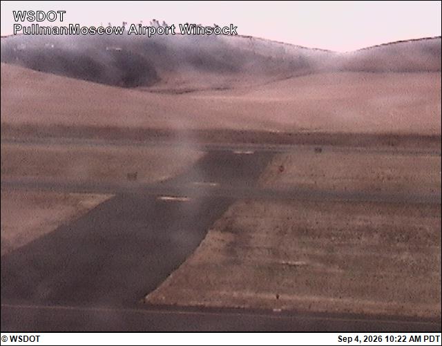 Pullman-Moscow Regional Airport Windsock live camera view