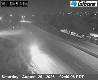 US-101 : 17th Street Onramp live camera view