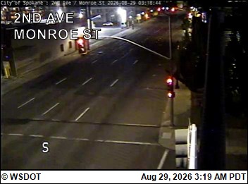 2nd / Monroe (Spokane) live camera view