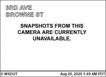 3rd / Browne (Spokane) live camera view